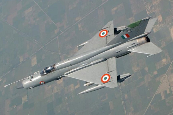 印度空军一架米格-21战斗机失事 1名飞行员丧生