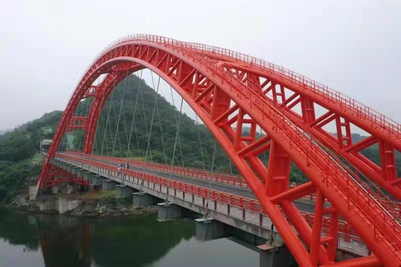 贵州首座"提篮"式公路桥梁,花鱼洞大桥改造工程竣工通车!