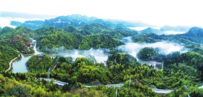 九道水全景 赵永章 摄